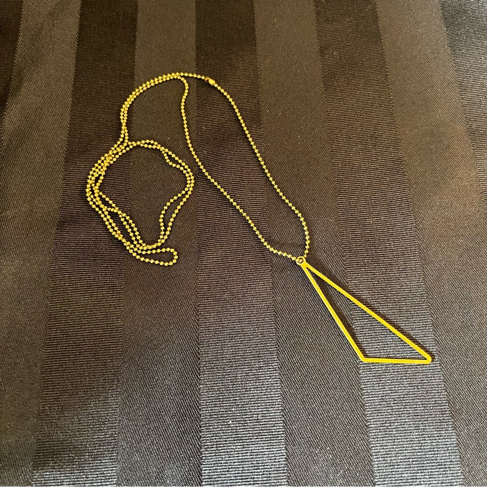 Triangle Pendant Necklace